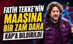 Fatih Tekke'nin Maaşına Bir Zam Daha Yapıldı