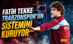 Fatih Tekke Trabzonspor’un Sistemini Kuruyor
