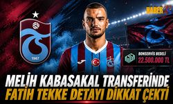 Melih Kabasakal Transferinde Fatih Tekke Detayı Dikkat Çekti