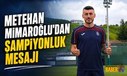 Metehan Mimaroğlu’ndan Şampiyonluk Mesajı