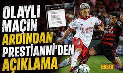 Olaylı Maç Sonrası Prestianni'den Mesaj