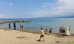 Trabzon’da Denize Girenlere Polis Uyarısı