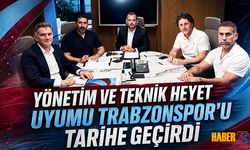 Yönetim ve Teknik Heyet Uyumu Trabzonspor'u Tarihe Geçirdi