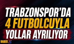 Trabzonspor’da Dört Futbolcu Kadro Dışı