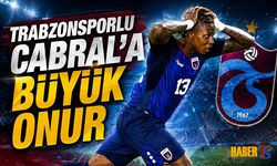 Trabzonsporlu Cabral'a Büyük Onur