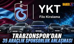 Trabzonspor'dan 35 Araçlık Sponsorluk Anlaşması