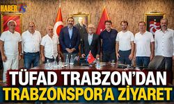 TÜFAD Trabzon Şubesi’nden Trabzonspor’a Ziyaret