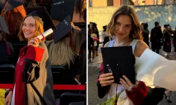 Alina Boz Üniversiteden Mezun Oldu