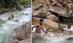 Uzungöl'de Dere Faciası Bir Turistin Hayatına Mal Oldu