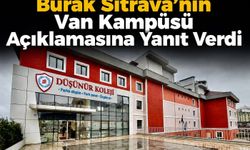 Atalay Tanrıverdi’den Düşünür Koleji Genel Merkezi’nin ve Burak Sitrava'nın Van Kampüsü açıklamasına yanıt