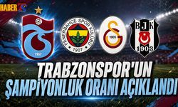 Trabzonspor’un Şampiyonluk İhtimali Açıklandı