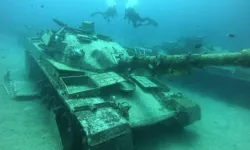 Savaş Tankları Deniz Canlılarına Yuva Oldu
