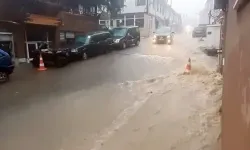 Şavşat’ta Sağanak Yolları Tahrip Etti