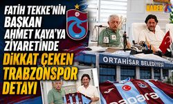 Fatih Tekke’den Başkan Ahmet Kaya’ya Ziyaret