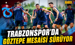 Trabzonspor'da Göztepe Mesaisi Sürüyor