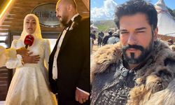 Burak Özçivit’in Kardeşi Bafra’da Evlendi