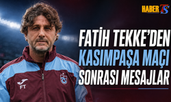 Fatih Tekke'den Kasımpaşa Maçı Sonrası Mesajlar