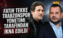 Fatih Tekke'nin İstifası Trabzonspor'da Kabul Edilmedi