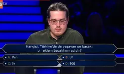 Milyoner'de On Bacaklı Eklem Bacaklı Sorusu