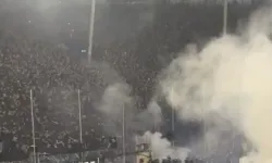 Almanya'da Maça Atlı Polis Müdahalesi