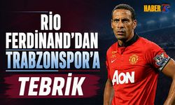 Rio Ferdinand'dan Trabzonspor'a Tebrik Paylaşımı