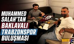 Salah ve Menajerinden Baklavalı Trabzonspor Buluşması