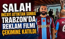 Salah İmzayı Attı, Reklam Filmi Çekimine Katıldı