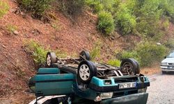 Denizli’de Otomobil Takla Attı: 1 Ölü, 1 Yaralı