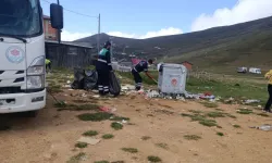 Trabzon ve Gümüşhane Yaylalarında Temizlik Çalışması