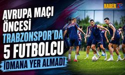 Trabzonspor'da Ferencvaros Öncesi 5 Eksik