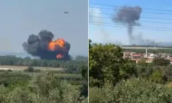 Yalova'da F-16 Eğitim Uçağı Kaza Kırıma Uğradı