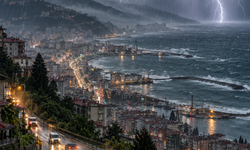 Trabzon’da Yağış Alarmı: Sel Riski Var