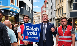 Saadet Partisi'nden Trabzon'da Salah Göndermesi