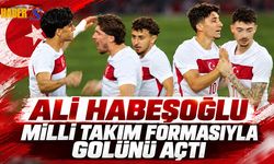 Ali Habeşoğlu Milli Takımda Golünü Attı
