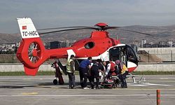 Yaylada Ayı Saldırdı: Yaralı Helikopterle Taşındı