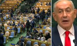 BM’de Netanyahu’ya Salon Terk Etme Protestosu