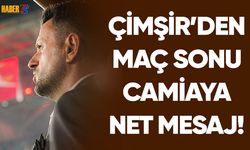 Hüseyin Çimşir'den Camiaya Net Mesaj