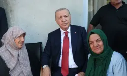 Erdoğan Rize'de Komşularıyla Hasret Giderdi