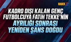Fatih Tekke'nin Ayrılığı Sonrası Genç Futbolcuya Şans Doğdu