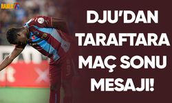 Dju'dan Maç Sonu Taraftara Mesaj