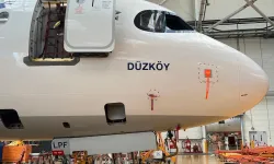 THY Uçağına Trabzon'un Düzköy İsmi Verildi