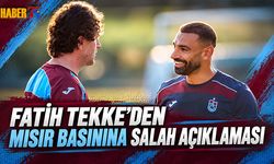 Fatih Tekke’den Salah İçin Dikkat Çeken Sözler