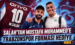 Salah’tan Mustafa Muhammed’e Özel Forma Hediyesi