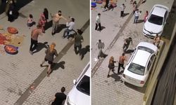 Şanlıurfa’da Taşlı Sopalı Kavga Kamerada