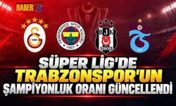 Trabzonspor’un Şampiyonluk Oranı Belli Oldu