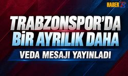 Trabzonspor A Takım'da Bir Ayrılık Daha Yaşandı
