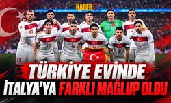 Türkiye İtalya Karşısında 4-1 Mağlup Oldu