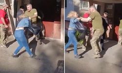 Lviv'de TCC Görevlileri İle Kadın Arasında Arbede