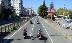 Trabzon’da Şehit ve Gaziler İçin Anlamlı Sürüş