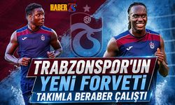 Trabzonspor’da Franculino Ve Mendy Antrenmanda